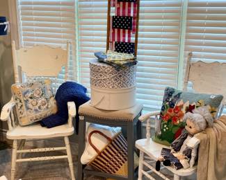 Vintage White Chairs