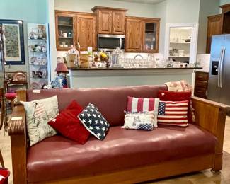Antique Pew turned into a bench