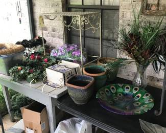Planters, plant tables