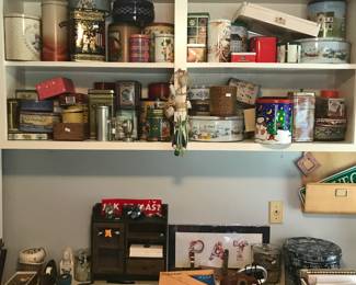 Collectible tins