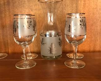 Carafe and glasses