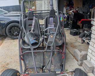 Go kart Needs some love..New 420cc engine