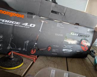 Mongoose folding scooter. New in box