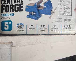 New vise with Anvil