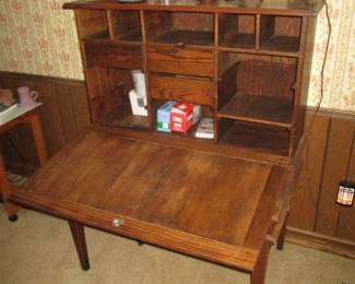 Vintage Drop Leaf Secretary 