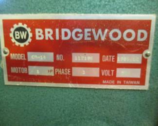 Bridgewood Hollow Chisel Mortiser 