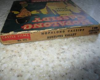 Vintage Hopalong Cassidy 8mm Movie "Rustlers Valley"