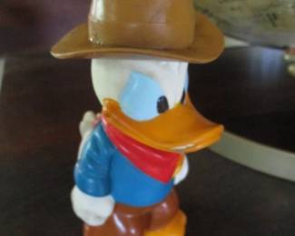 1980's Tootsie Toy Desney Sheriff Donald Duck Bubble Wand