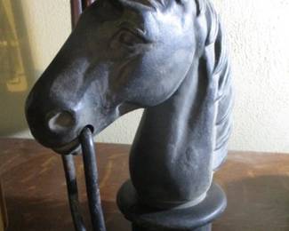 Vintage Cast Iron Hitching Post