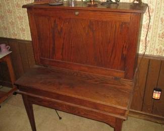 Vintage Drop Leaf Secretary 