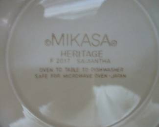 Mikasa Dinnerware
