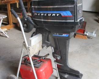 Mercury Out Board Motor (7.5 Hp.)