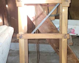 Early LL Bean Folding Trappers Sled