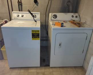 speed queen washer and whirlpool dryer