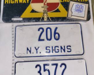 Vintage License Plates