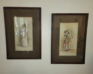 Early Watercolor Paintings