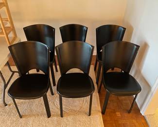 (6) Cristal Light Chairs by Piperidis