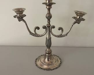 Mexican Sterling Candleholder (.925)