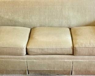 7ft. Upholstered Henredon Sofa/Couch.