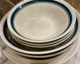 Vintage Stoneware Bowls and Dishes.