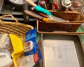LARGE Selection of Kitchen Utensils, Cookware and Bakeware.