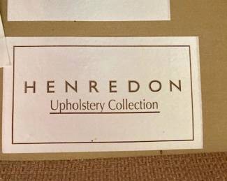 2 Henredon Upholstered Arm Chair.