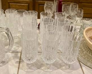 Longchamp Crystal Glasses.
