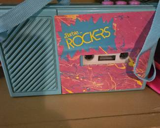 Barbie and the Rockers Cassette Player with Microphone