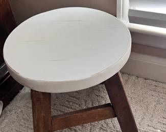 Small wooden stool - $25