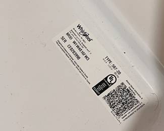 Whirpool Washing Machine - purchased Feb. 2025 - only used a handful of times - asking $350