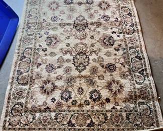rug 45 1/2" x 63" - $40