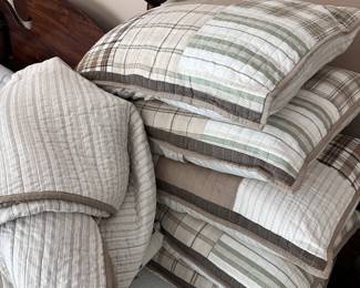 king size bedding - $75