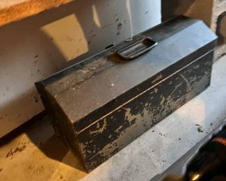 vintage tool box  - $40 