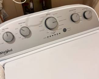 Whirpool Washing Machine - purchased Feb. 2025 - only used a handful of times - asking $350