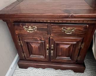 bed side table - $50 each (2 available)