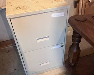 2 drawer file cabinet - $20