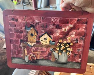 slate tile painting $10