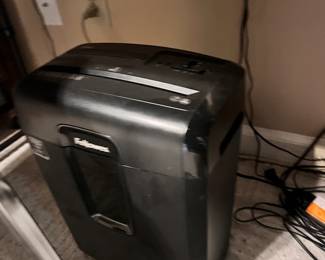 paper shredder - $30