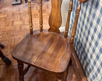 Dining table with 6 chairs - $150