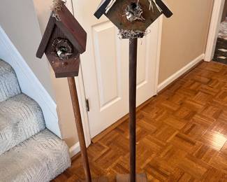 Floor Stand Bird Houses - $15 each 