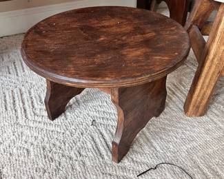 Small wooden stool - $20