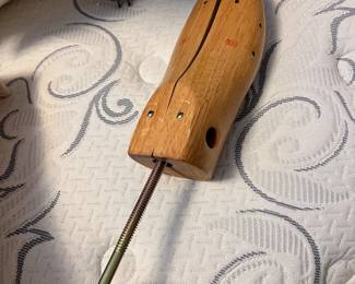 Wooden shoe stretcher $10