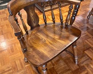 Dining table with 6 chairs - $150