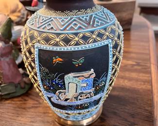 Japanese Satsuma Vase - $30