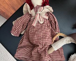 Vintage Rag Doll $15