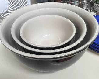 Heavy Mixing Bowls - Set of 3 - $40
