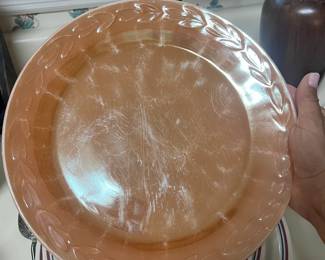 Vintage Anchor Hocking Fire King Peach Luster - $20