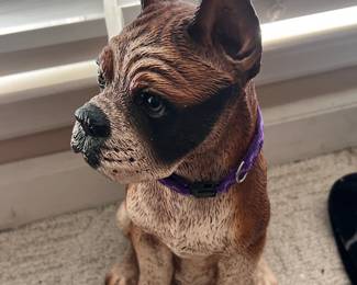 Vintage Boxer  Statue - $40
