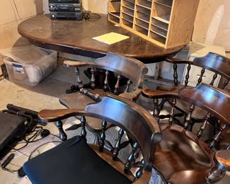 kitchen table and 4 chairs $200  - 70" x 47"