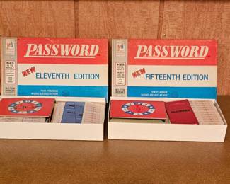 Vintage board games - Password
